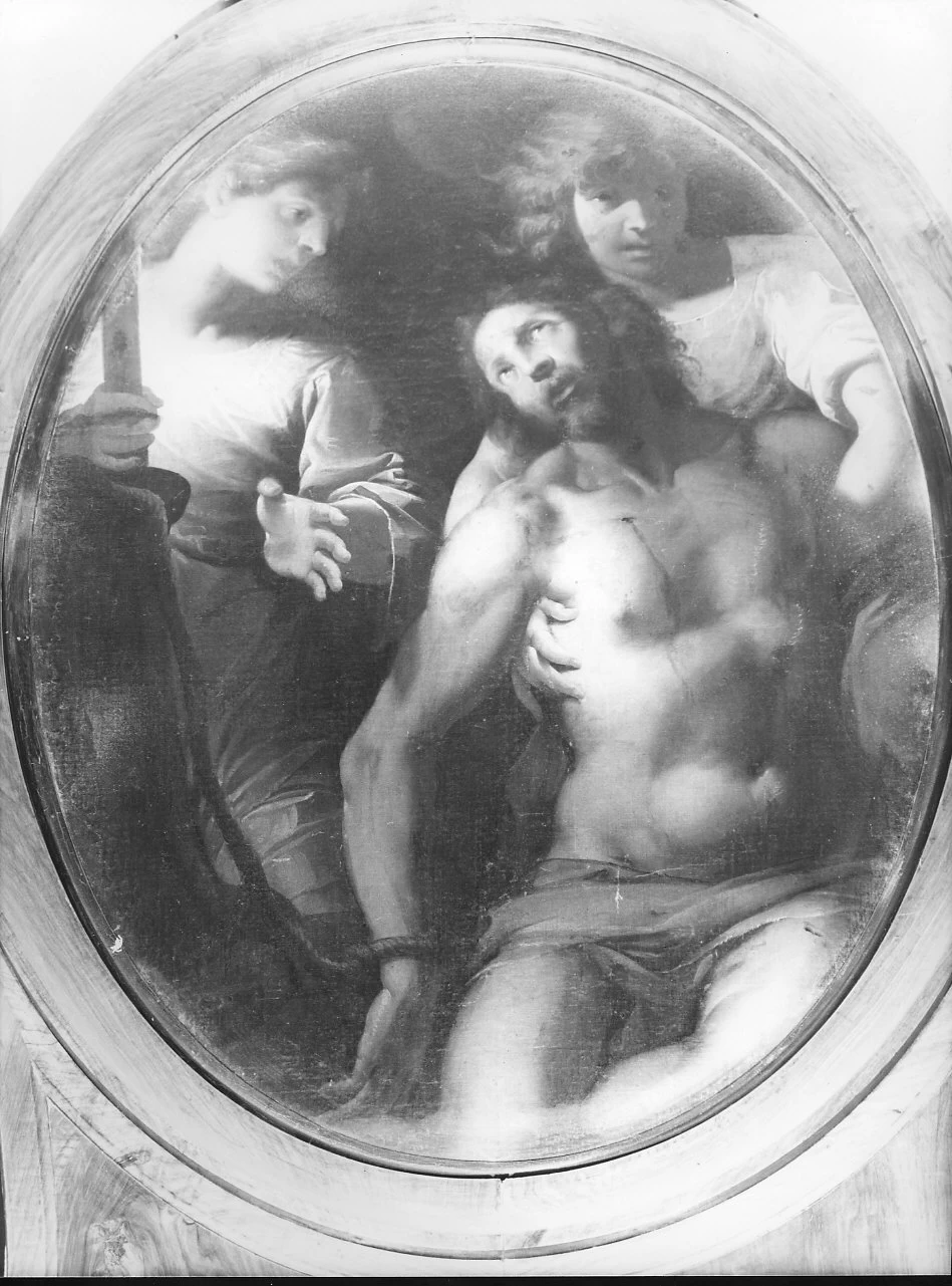 Cristo in pietà sorretto da angeli - Genova